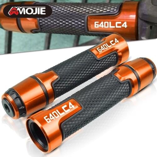 7/8" 22MM CNC Motorcycle handlebar grip handle bar Motorbike handlebar grips FOR 640 SUPERMOTO 640 LC4 Supermoto 1998-2007