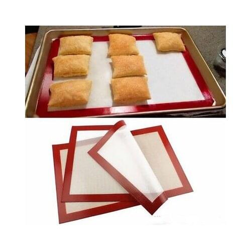 Non-Stick Silicone Baking Mat Pad Sheet Baking pastry tools Rolling Dough Mat Large Size for Cake Cookie Macaron
