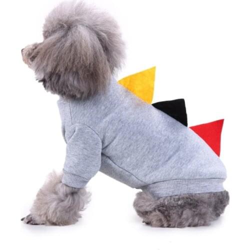 Funny Dog Clothes Winter Dog Hoodie Coat Sweatshirt Small Dog Costume Poodle Bichon Pomeranian Pet Outfits Garment Apparel