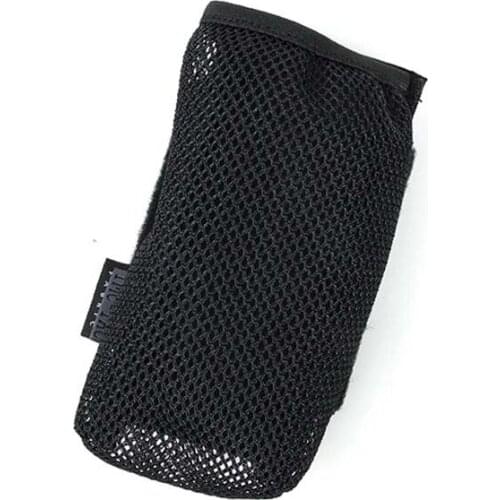 Tactical Molle Mesh Water Bottle Pouch Holder Bag for Outdoor Hunting Hiking TMC2995 Black