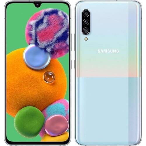 Tems&Nemo samsung Galaxy A90 5G Mobile Phone 8GB RAM 128GB ROM 6.7"1080x2044p 4500mAh 48MP Android 9.0 One UI