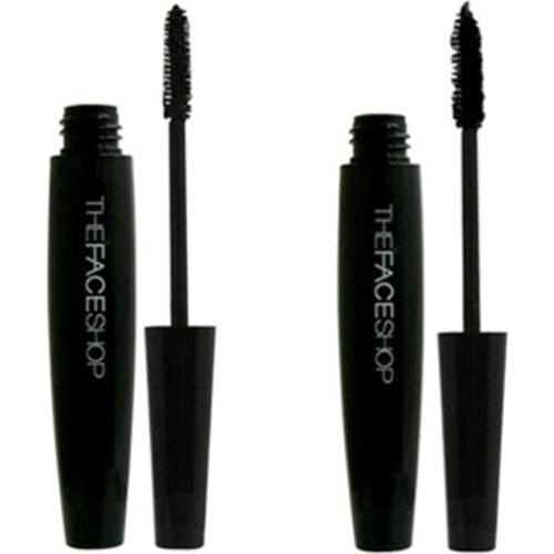 The FACE Shop Big Eye Mascara 3d Fiber Lashes Mascara To Eyelashes Waterproof Curling Thick Black Ink For Lashes