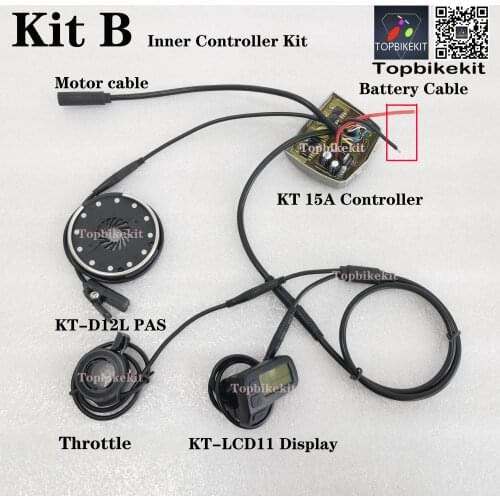 Hailong 2 battery controller 36V / 48V 250W- 350W Hailong2 controller for 10S/13S/14S Hailong2 battery controller 15A 6 mosfers