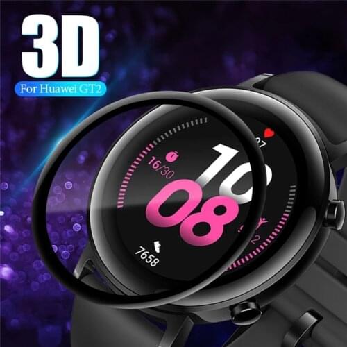 3D Full Protective Film for Huawei Watch GT2 42MM Screen Protectors For Huawei Watch GT2E GT 2E 46MM