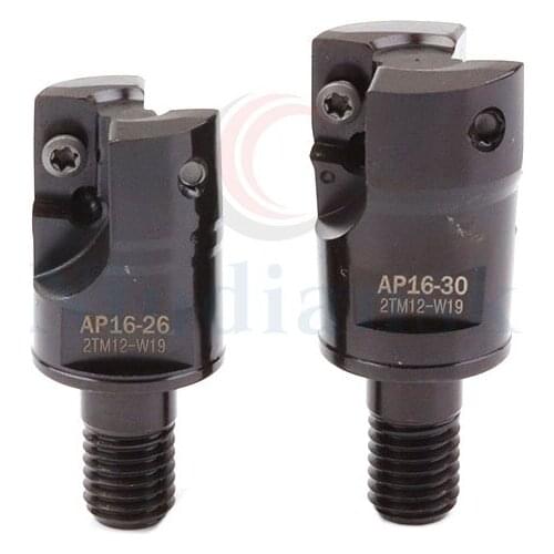 1pc AP16-25-2TM12-W19 AP16-35-3TM16-W27 AP16-40-3TM16-W27 CNC Lathe Tool Milling Turning Tool Head AP16,APMT1604 Carbide Inserts