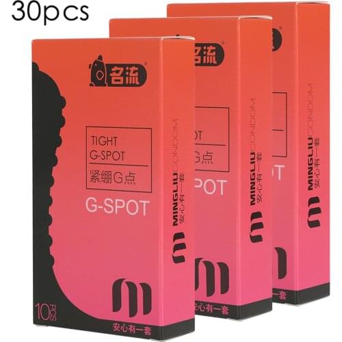 10/20/30Pcs Small Size 49mm Tight G Spot Stimulate Spike Dotted Condom Sensitive Small Condoms For Male Delay Ejaculation