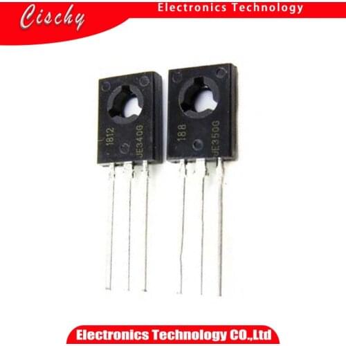 10pcs (5PCS MJE340 + 5PCS MJE350 ) TO-126 KSE340 KSE350 TO126 amplifier tube