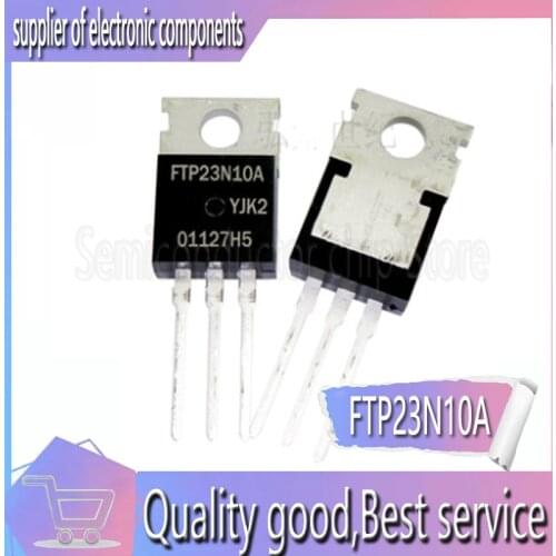 10pcs/lot FTP23N10A New Spot TO-220 100V 23A