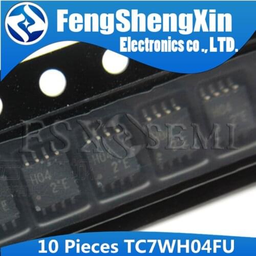 10pcs/lot TC7WH04FU H04 TSSOP8 CMOS TC7WH04 TSSOP 7WH04FU CMOS Digital Integrated Circuit Silicon Monolithic Triple Inverter