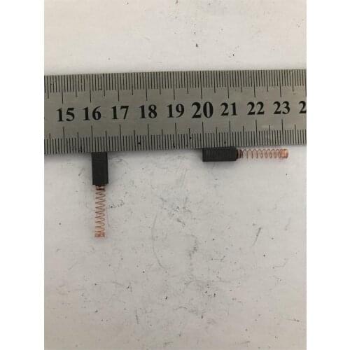 2 Pcs Electric Drill Motor Carbon Brushes 15 x 4 x 4mm 7/16" x 3/25" x 3/25" Yodvd