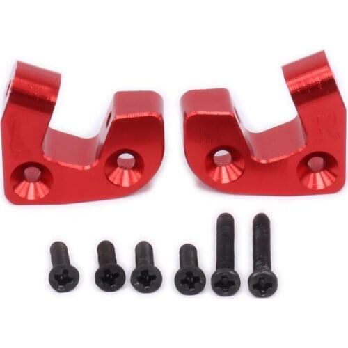 2PCS Machined Rear Suspension Arm Mount For Rc Model Car 1-12 Wltoys 12428 12423 Off-Road Desert Buggy Cnc Alloy Upgraded Parts