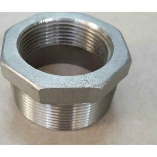 3pcs DN8 DN10 DN15 outer thread filling core inside outside wire adapter reducing conversion fittings screw bolt stainless steel