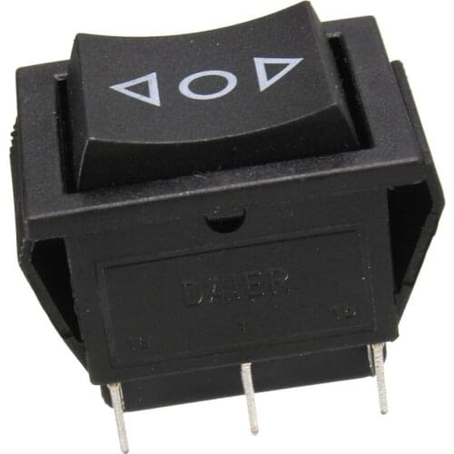 6-Pin DPDT Power Window Momentary Rocker Switch for Windows Sunroofs Actuators on Cars 250V/10A 125V/15A