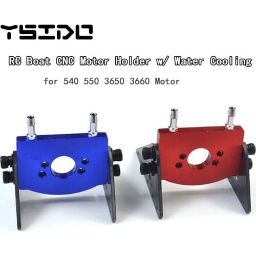 CNC Brushless Motor Holder Glass Fiber Board w/ Water cooling mouth for RC Boat 540 550 3650 3660 3670 3680 Motor