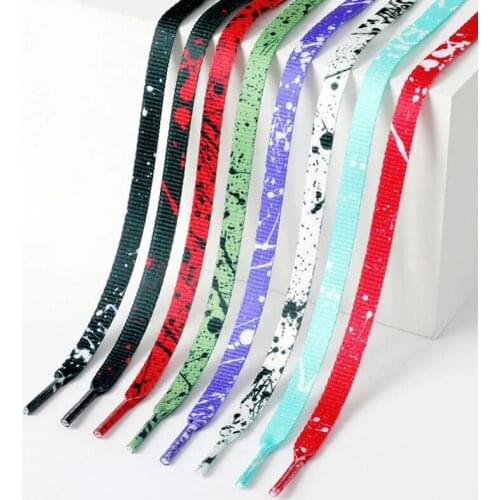 1 Pair 21 Colors Fashion Colorful Shoelaces Creative Unisex Flat Canvas Sneakers Shoes Laces Shoes Strings 120cm/140cm/160cm