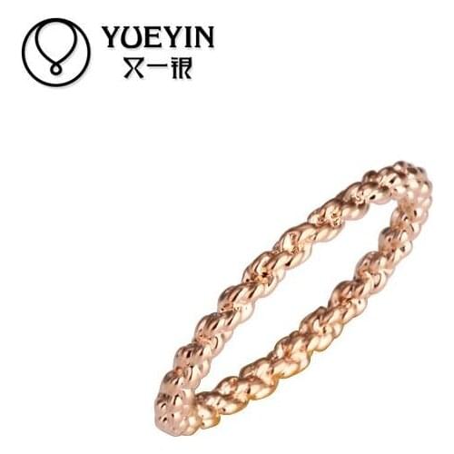 Wholesale Gold color ring for women Bridal wedding Jewelry Anillos de mujer