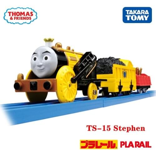 Takara Tomy Pla Rail Plarail Train & Friends TS-15 Stephen Japan Railway Train Motorized Electric Locomotive Model Toy