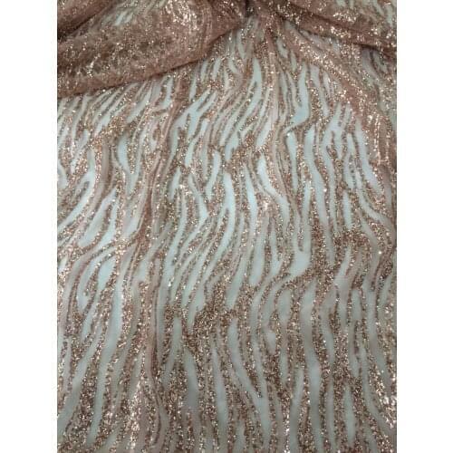 High quality with glued glitter Fast shipping by DHL (5yards/lot) SYJ-7228 African french lace fabric