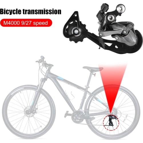 AL IVIO- M4000 9 Speed Mountain Bike Rear Derailleurs 9/27 Speed RD-M4000 Bicycle Rear Derailleur Shifting Cycling Parts