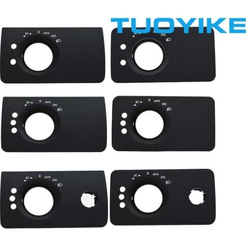 Car Interior Inner Headlight Switch Button Panel Cover Trim Replacement For Mercedes BENZ W164 ML GL 300 350 450 500 2005-2011