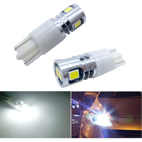 2x W5W T10 LED Canbus Bulb 194 Led Car Auto Interior Dome Parking Lights For Toyota RAV4 Yaris Camry 2007 2008 2009 Corolla