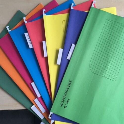 25 Pcs Portable Suspension File Folder Hanging File Holder Documents Organizer C90C