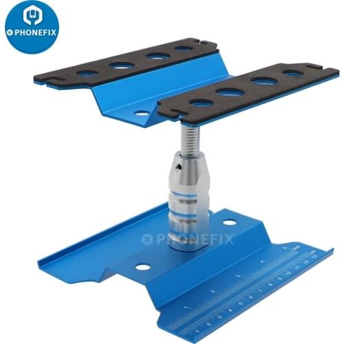 Aluminum RC Car Work Stand Assembly Platform 360 Degree Rotate Lift Repair Station for RC 1/10 TRX-4 Axial Tamiya HSP Model Car