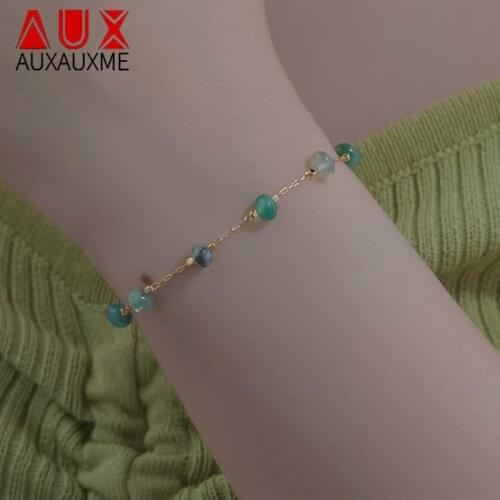 Браслеты из камней Auxauxme China At AliExpress