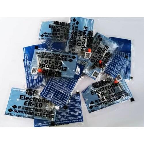 Free Shipping ER-10 Electrodes for Sumitomo Type-39 71C 81C 72C 82C Z1C Z2C TYPE-66 T-600C T-400S Fusion Splicer Electrode rod