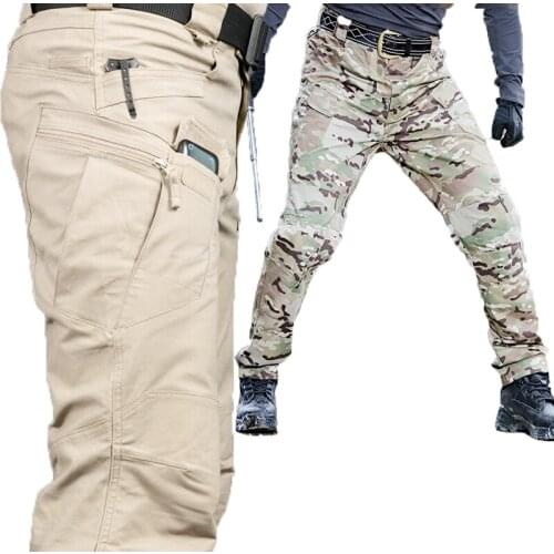 Tactical Jogger Pants Men streetwear US Army Military Camouflage Cargo Pants Work Trousers Urban Casual Pants Multi Pockets 4XL