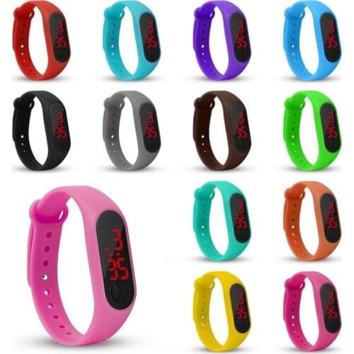 NEW Students watch Bracelet Watch Children Watches Kids For Girls Boys Sport Electronic Wristwatch LED Digital Child Wrist Clock