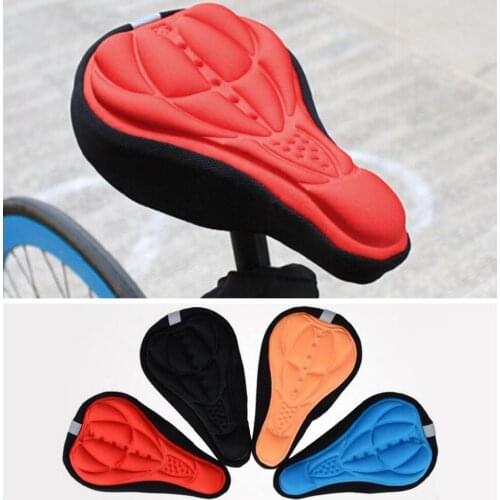 Bike Saddle Cover Bicycle Soft Seat Cover Cycling Seat Mat Comfortable Cushion Riding Protective Gear SS01