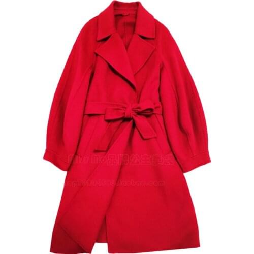 Autumn Winter New Kids Girls Woolen Coat Jacket Teenage Thick Warm Casual Wool Blends Overcoat Children
