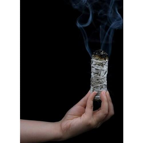 Burning Aromatherapy Bundles Sage White Sticks Energy Cleansing Kit For Healing And Meditation
