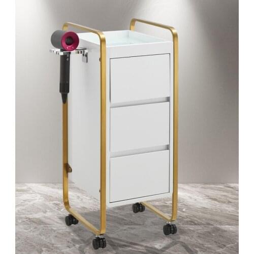 Customized barber shop cabinet hairdressing products tool cabinet beauty salon special tool car hair stylist locker