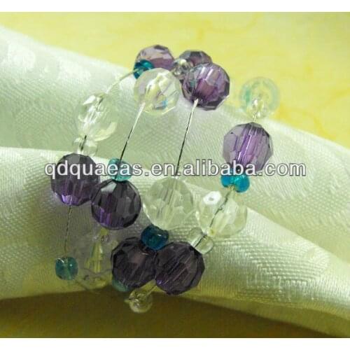 Napkin ring for wedding and pearl