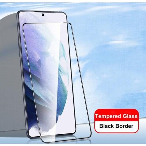 Anti-blue Matte Tempered Glass For Samsung Galaxy S21 Plus S21 Ultra 5G Screen Protector Camera Lens Glass TPU Silicone Case