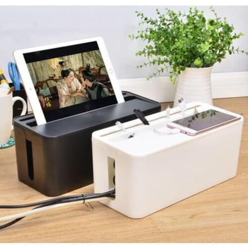 Removable Plastic Wire Storage Box Design Convenient Cover Cable Tidy Box Home Power Switch Easy To Heat Emission Junction Boxs