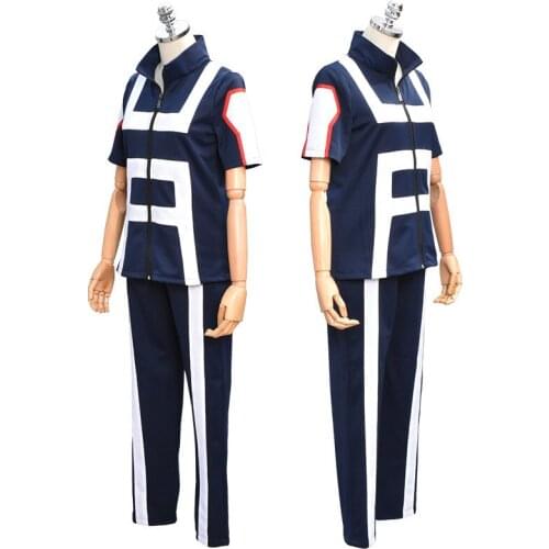 My Hero Academia JK Anime Sportswear Cosplay Uniforms My Hero Academy halloween props accessory Sports School Set Costume