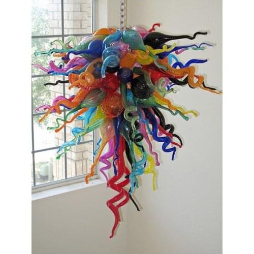 Lamp Fixture Art Decor Glass Art Lighting Blown Glass Chandeleirs