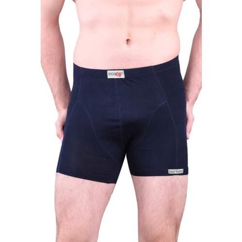 Tampap Mens Bamboo Boxer 777 3'lü Package Tampap Dozoo Navy Blue