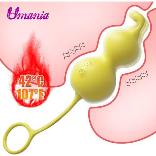 Vaginal Balls For Women Heating vibrator ball G Spot Clitoris Stimulator Silicone venus Sex balls Kegel Ball Female masturbation