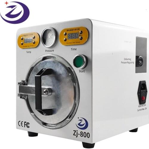 ZJ-800 Mini Size Vacuum Autoclave LCD OCA Air Bubble Remove Machine For Samsung IPhone Refurbish