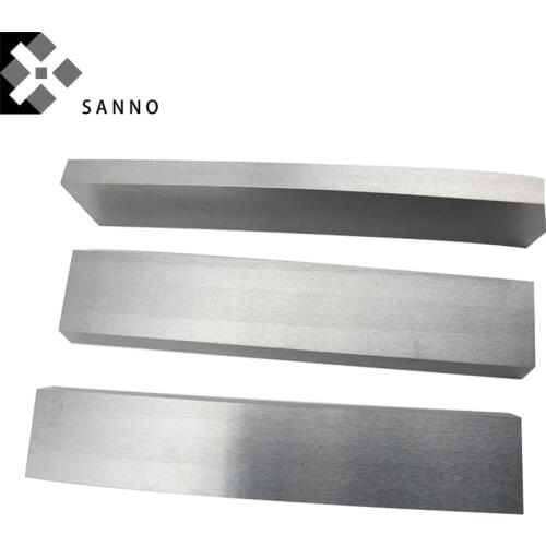 High pure tungsten flat bar K20 tungsten plate size 12X4X310mm hot rolled steel plate tungsten sheet can be customized