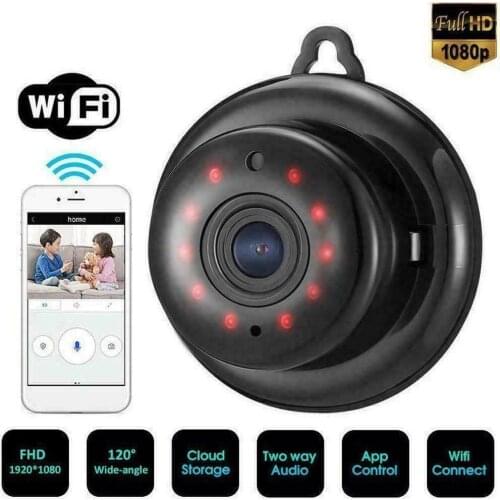 Wifi Camera 1080P Mini Home Security Camera Smart Baby Monitor IP Camera CCTV Motion Detection Infrared Night Vision