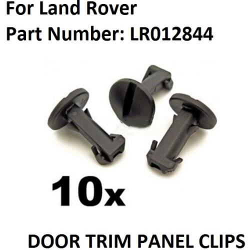 X10 OE#LR012844 For Land Rover Discovery 4 & Range Rover Tow Eye Cover Clips, Bumper Trim Clips New