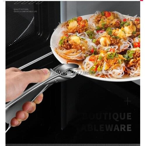 Stainless steel anti-scalding bowl clip, non-slip bowl clip, kitchen clip, chuck, kitchen tool