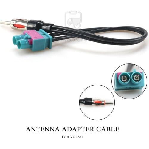 13-016 Car Stereo Radio Antenna Adaptor for AUDI For SEAT For SKODA For VW 2002+ (all models) / 2001+ (all models)