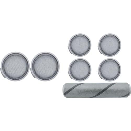 2 Pcs Hepa Filters & 1Pcs Robot Vacuum Cleaner Roller Brush Hape Filter Accessories