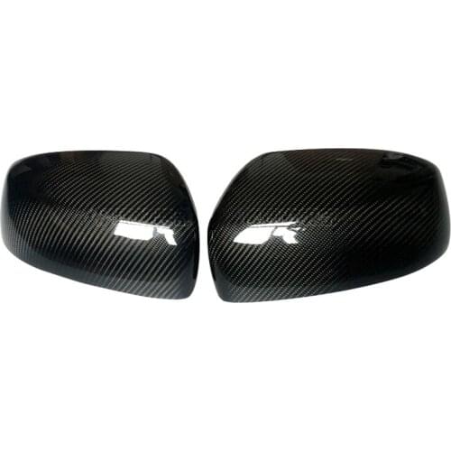 2Pcs/Set Plastic Car Rearview Mirror Cover Cap fit for Mitsubishi Lancer EX EVO X